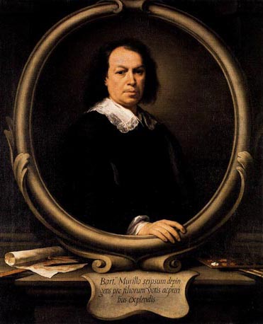 Murillo, Bartolome Esteban, 1617&ndash;1682. Self Portrait. Probably 1670&ndash;1673. National Gallery, London UK