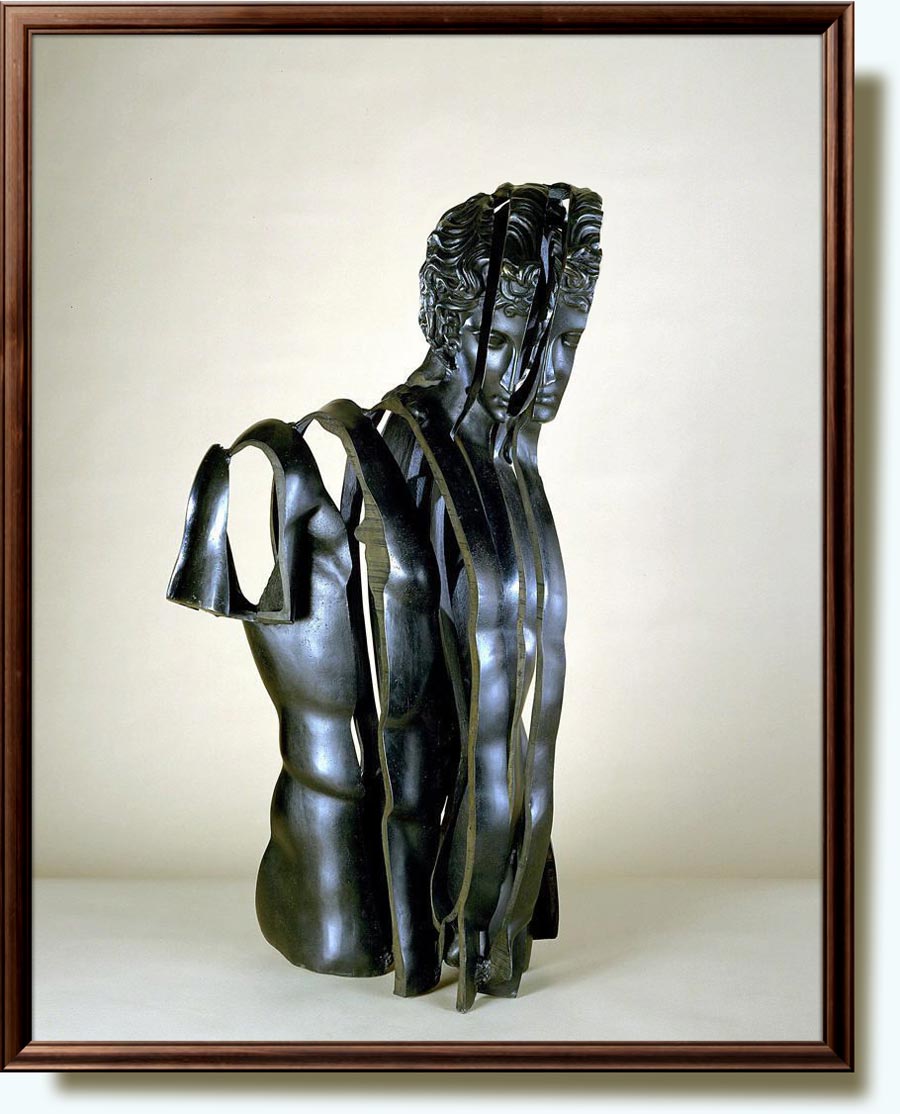 Arman, christened Armand, Pierre Fernandez (b. 1928 in Nice, France; d. 2005 New York). Eros, Inside Eros. 1986. Bronze. 85.4×45.8×51.1 cm. Hirshhorn Museum and Sculpture Garden, Washington, DC, US.