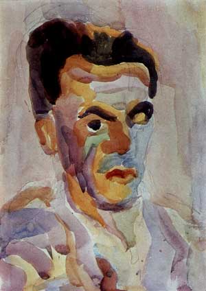 В.В. Хлебникова. Портрет М. Аскинази. 1936