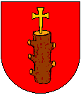 Nieczuja coat of arms (Herb Nieczuja w wersji z naturalnym pniem)