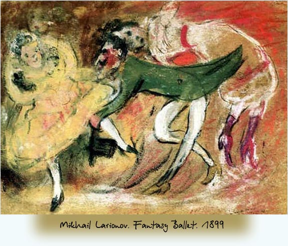 Mikhail Larionov (1881–1964). Fantasy Ballet. 1899.