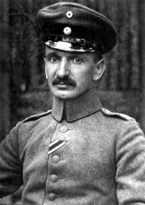 Теодор Калуца на военной службе