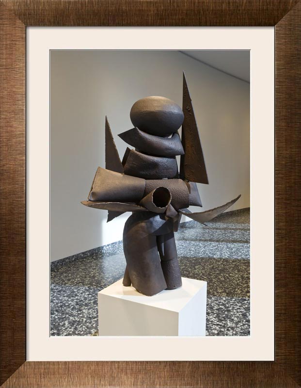 Robert Muller. Bio: Swiss, b. Zurich, 1920. Larkspur, 1958. Iron 117.8×70.5×52.4 cm. Hirshhorn Museum and Sculpture Garden.