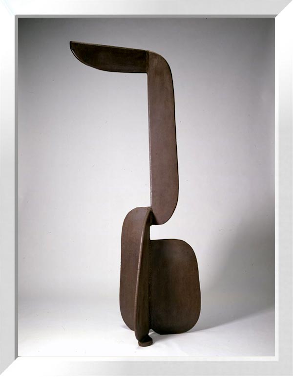 David Smith. Bio: American, b. Decatur, Indiana, 1906–1965. School: Abstract Expressionism (First Generation). Voltri V, 1962. Steel. 220.0×81.9×60.5 cm. Hirshhorn Museum and Sculpture Garden. http://www.hirshhorn.org/visit/collection_object.asp?key=32&subkey=12658