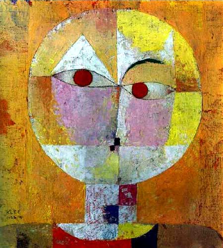 Paul Klee. Senecio. 1922. Oil on gauze. 40.5×38.0. Kü:nstmuseum, Basel.