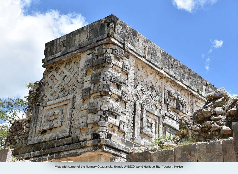 Nunnery Quadrangle, Uxmal, UNESCO World Heritage Site, Yucatan, Mexico, North America