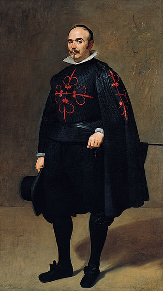 Diego Rodriguez de Silva y Velázquez (1599–1660). Don Pedro de Barberana y Aparregui, with Calatrava Cross. 1632. Oil on canvas. Kimbell Art Museum. Fort Worth, TX, USA